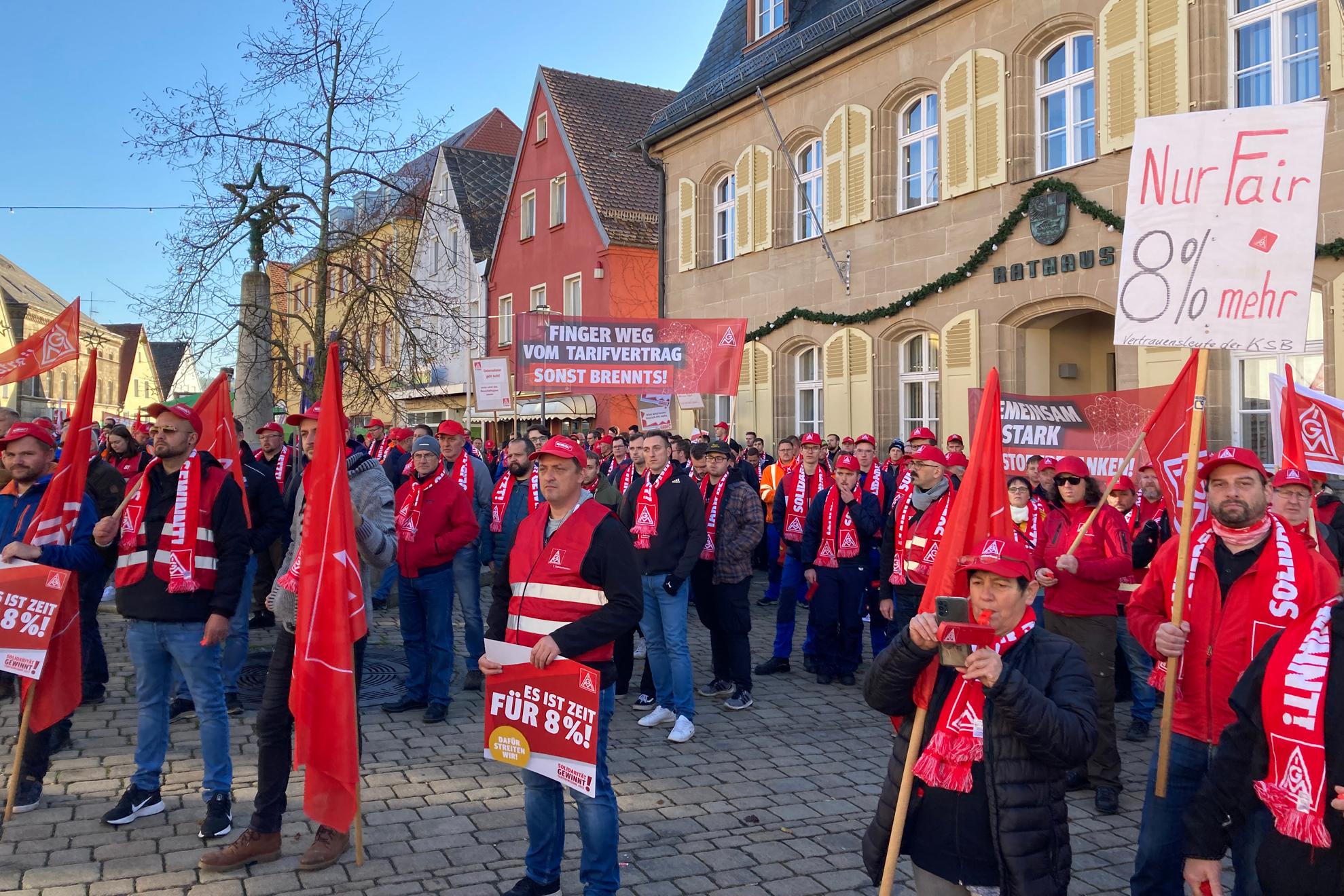 Tarifkundgebung Pegnitz 2022