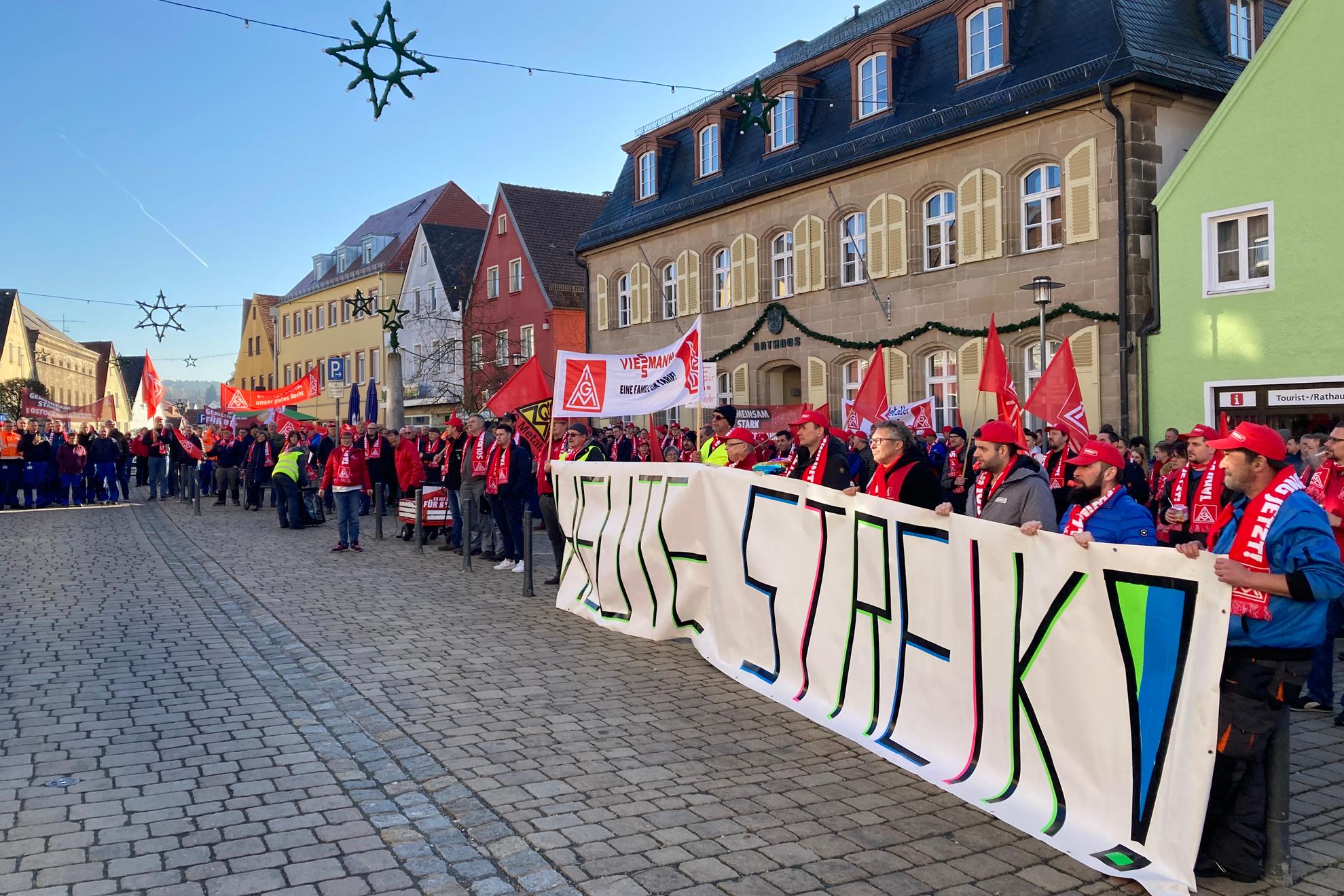 Tarifkundgebung Pegnitz 2022