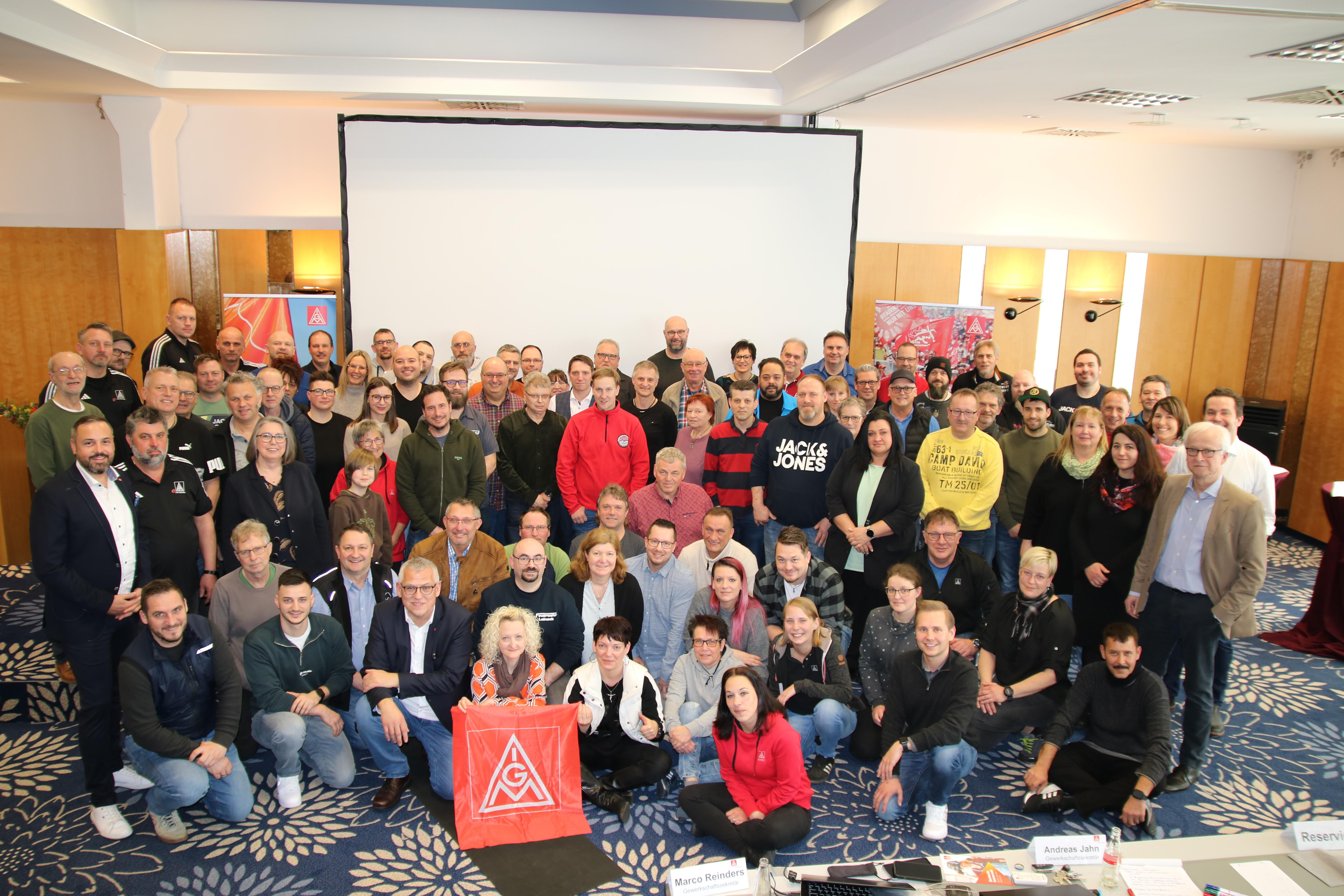 Gruppenbild 1. Delegiertenversammlung am 16.03.2024 in Bayreuth