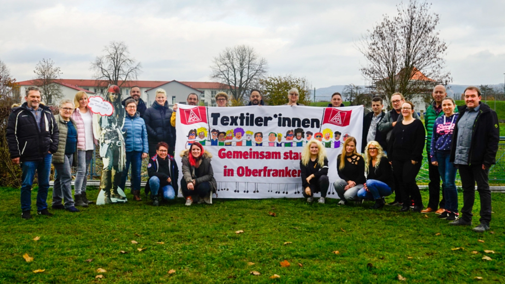 Aktive Textiler der IG Metall Ostoberfranken