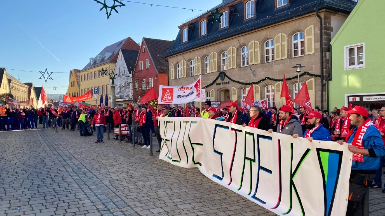Tarifkundgebung Pegnitz 2022