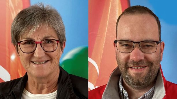 Neue Ortsvorstandsmitglieder - Renate Guist - Markus Pesahl