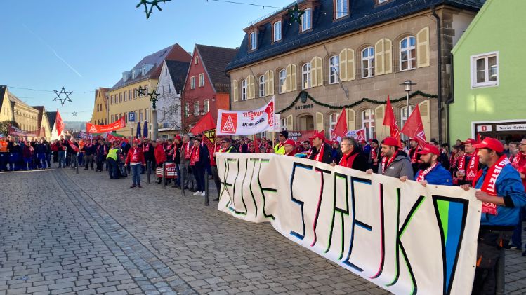 Tarifkundgebung Pegnitz 2022